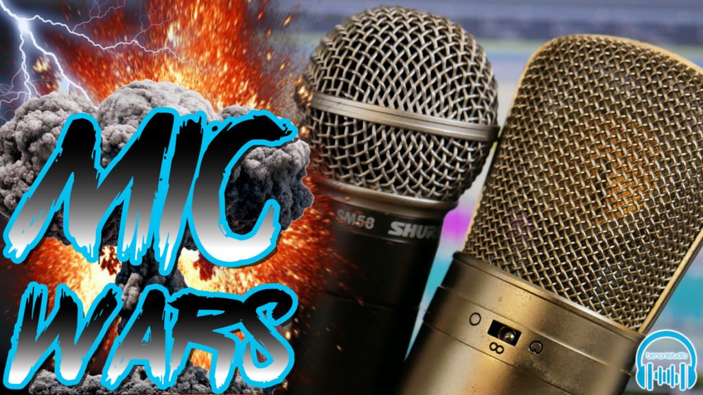 MIC WARS SM58 vs Behringer B2 Pro TITLE