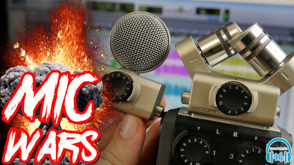 MIC WARS Zoom H6 XY vs MS title