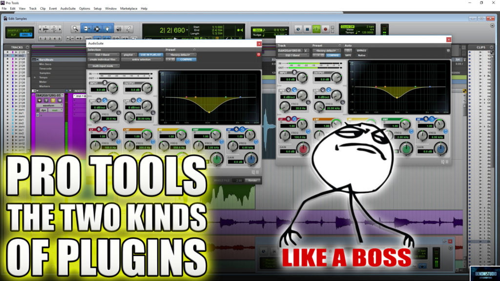 The Two Different Kinds of Plugins in Pro Tools benonistudio