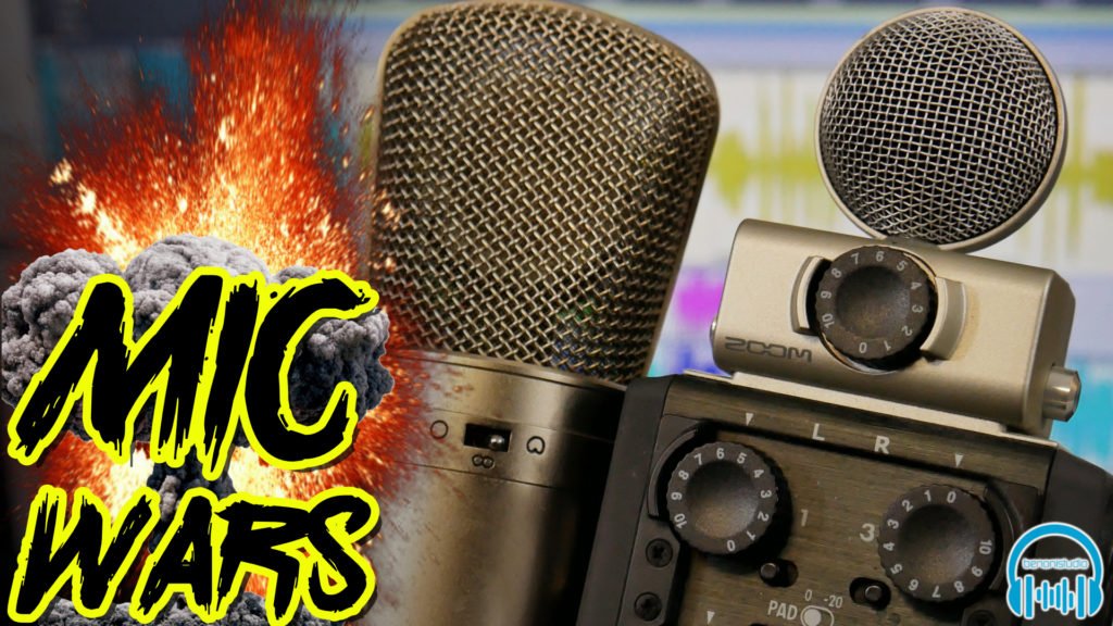 MIC WARS Zoom h6 vs Behringer B2 Pro TITLE