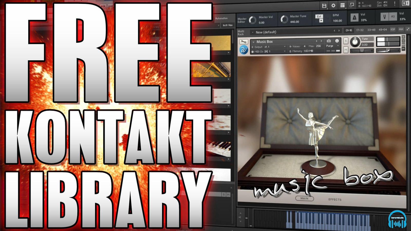 kontakt free library piano