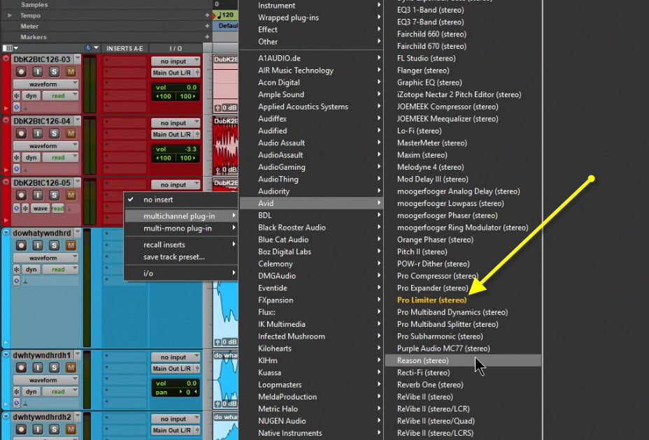 pro tools favorite plugin in yellow