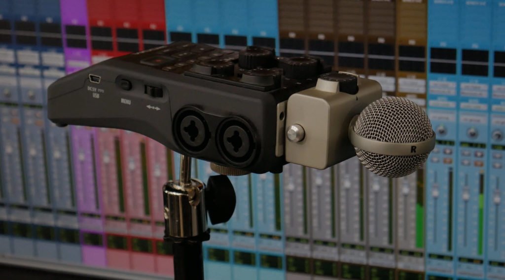 zoom h6 ms mic side