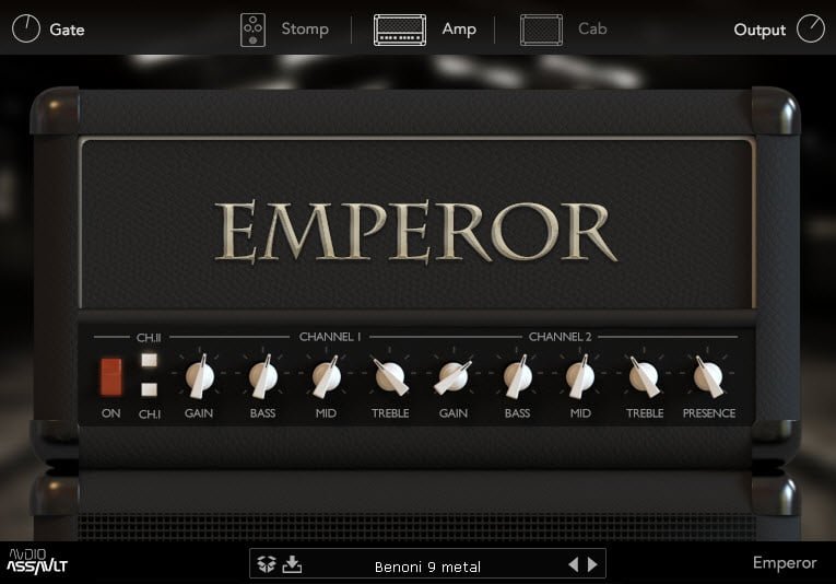 audio assault emperor amp