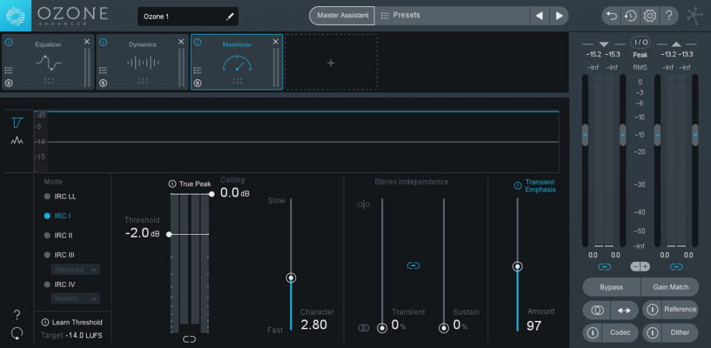 ozone 8 maximizer