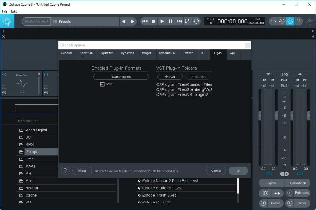 ozone 8 vst plugins page