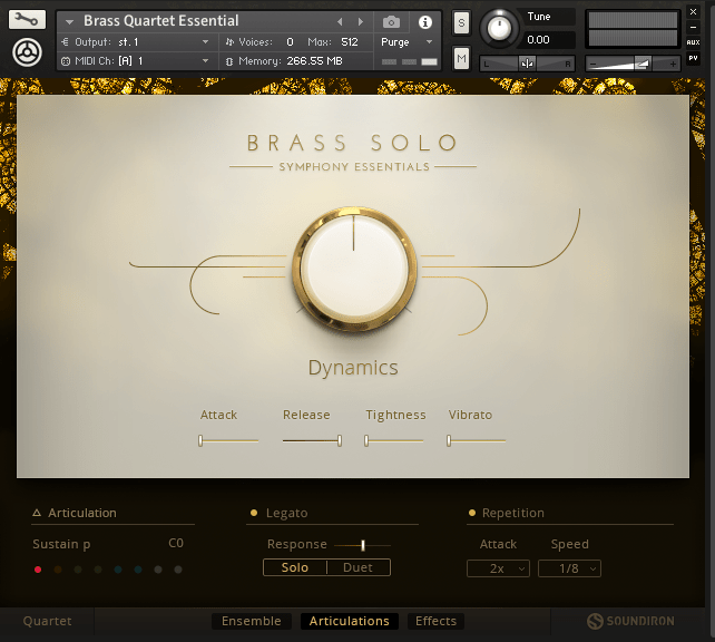brass solo