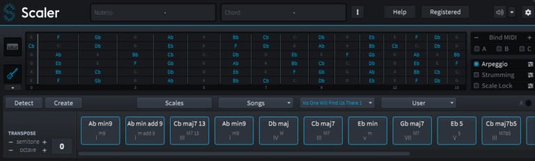 scaler 5 fret