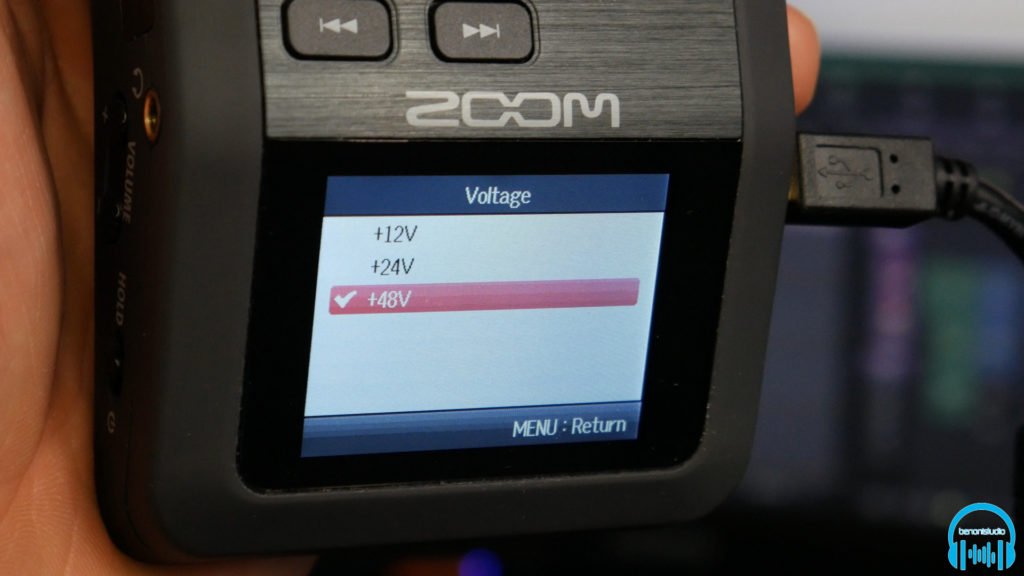 Zoom H6 Phantom Power Voltage
