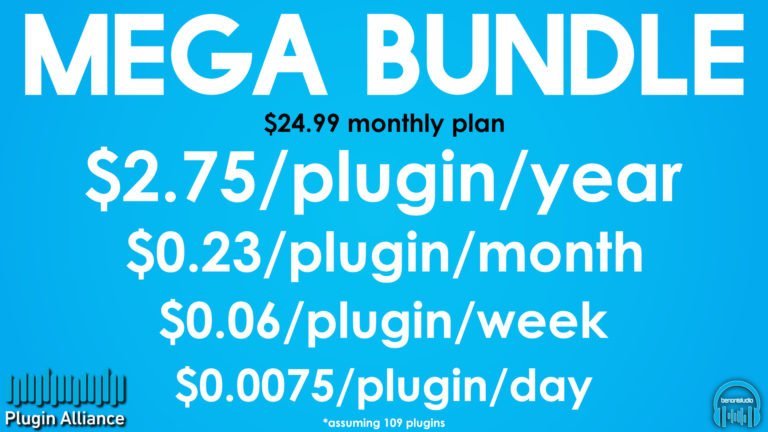 Plugin Alliance Monthly plan 2499 ALL