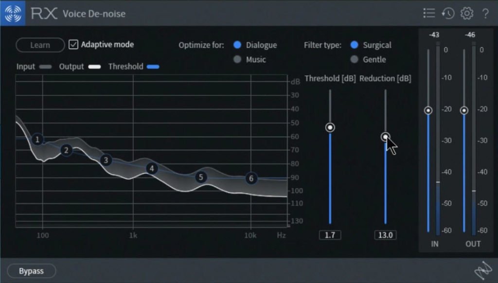 izotope rx voice de-noise