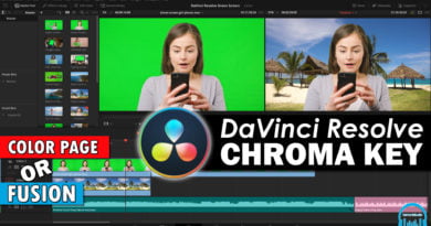 DaVinci Resolve – Remove a Green Screen Background (Chroma Key) DaVinci Resolve – Remove a Green Screen Background (Chroma Key)