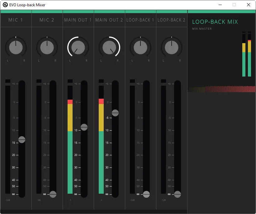 EVO CONTROL Control Your EVO 4 OnScreen + Loopback Mixer benonistudio
