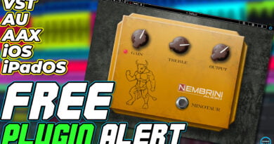 FREE PLUGIN – Nembrini Audio CLON MINOTAR Overdrive Pedal (Windows/Mac/iOS) FREE PLUGIN – Nembrini Audio CLON MINOTAR Overdrive Pedal (Windows/Mac/iOS)