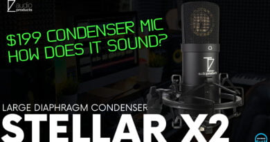 TZ Audio STELLAR X2 Large Diaphragm Condenser Microphone Review TZ Audio STELLAR X2 Large Diaphragm Condenser Microphone Review