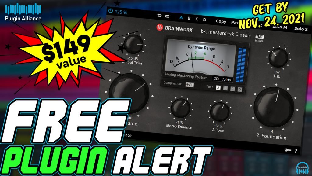 FREE for limited time - Plugin Alliance bx_MasterDesk Classic ...