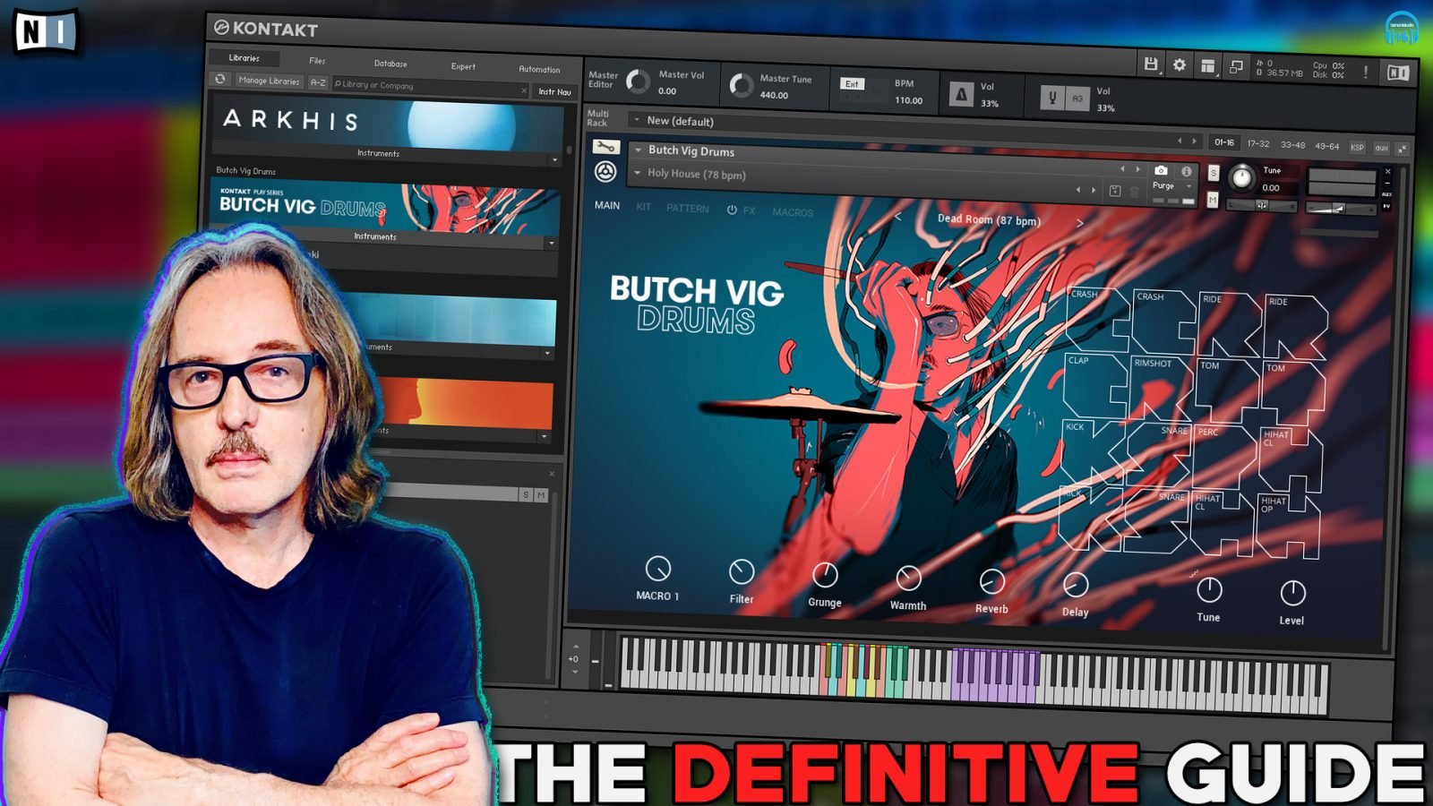 Butch Vig Drums For Kontakt Production Ready Drums Benonistudio