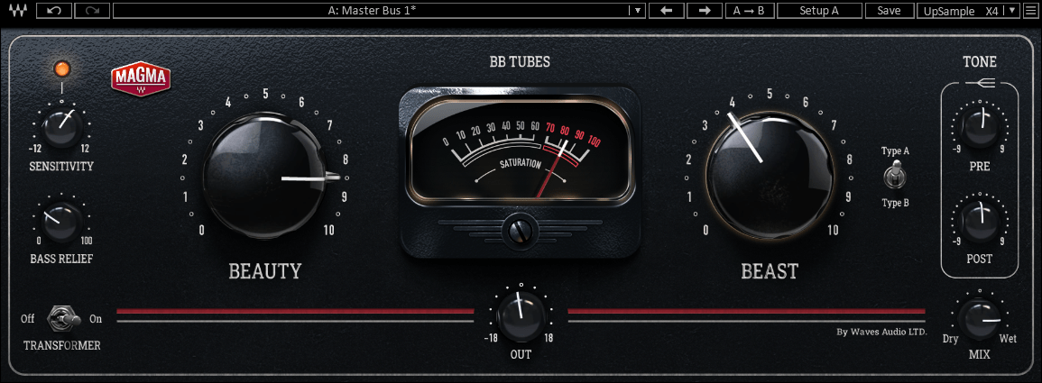 Waves MAGMA BB TUBES Saturation Plugin - Review - Benonistudio