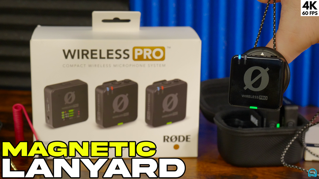 Magnetic Lanyard for the RODE Wireless PRO, Wireless GO, and DJI ...